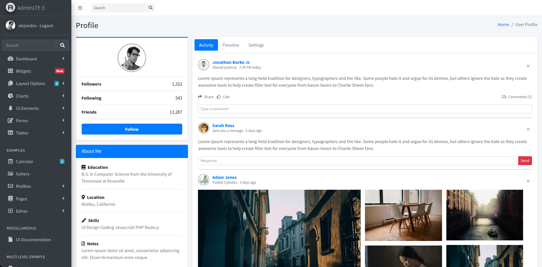 Demo Dashboard