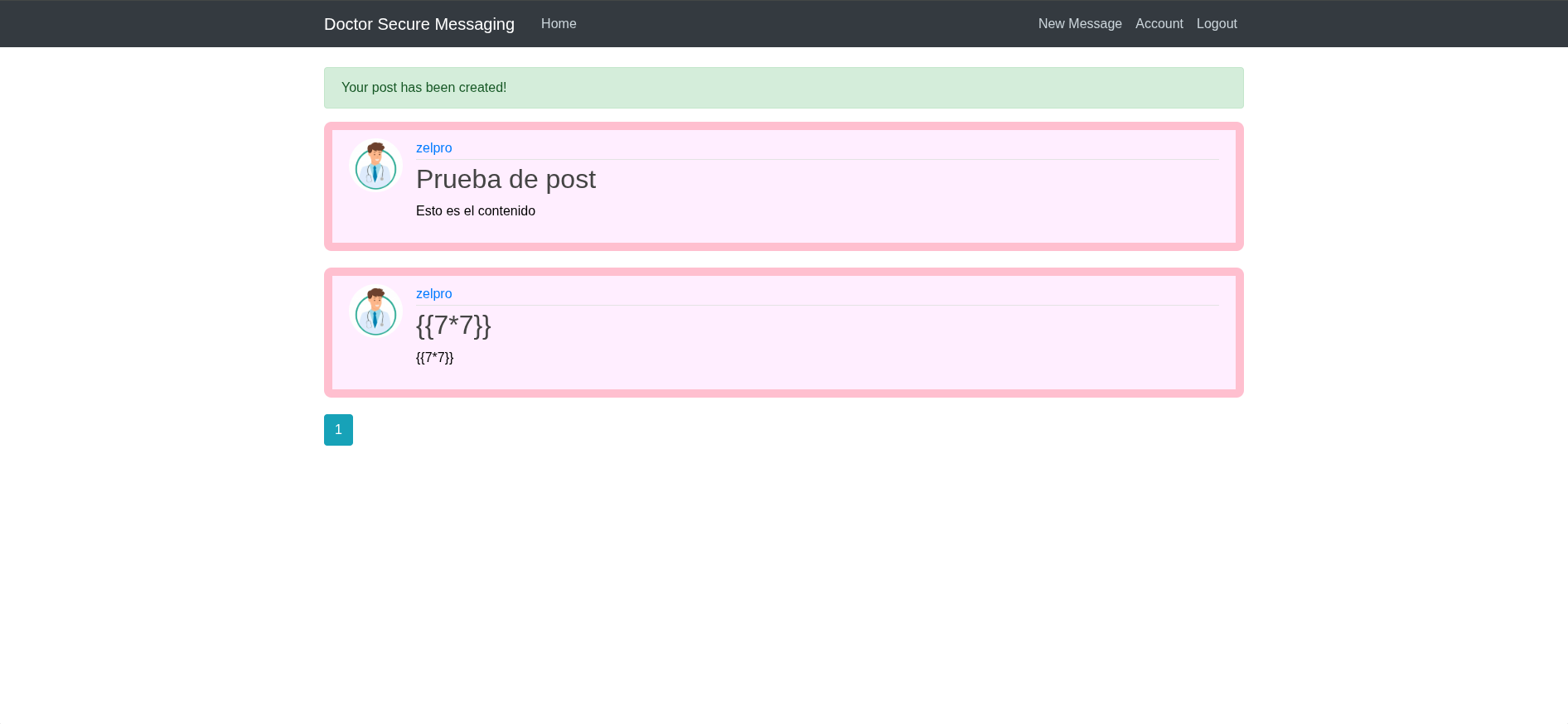 Prueba de SSTI