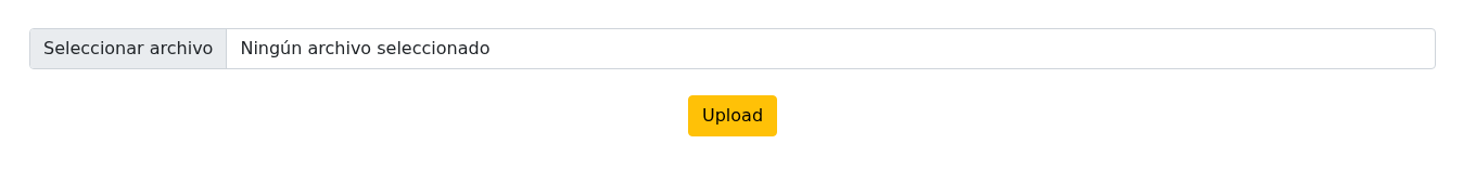 Upload Page